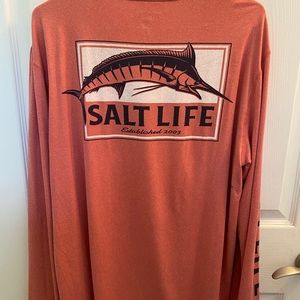 Moisture Wicked UV Salt Life Fishing Shirt